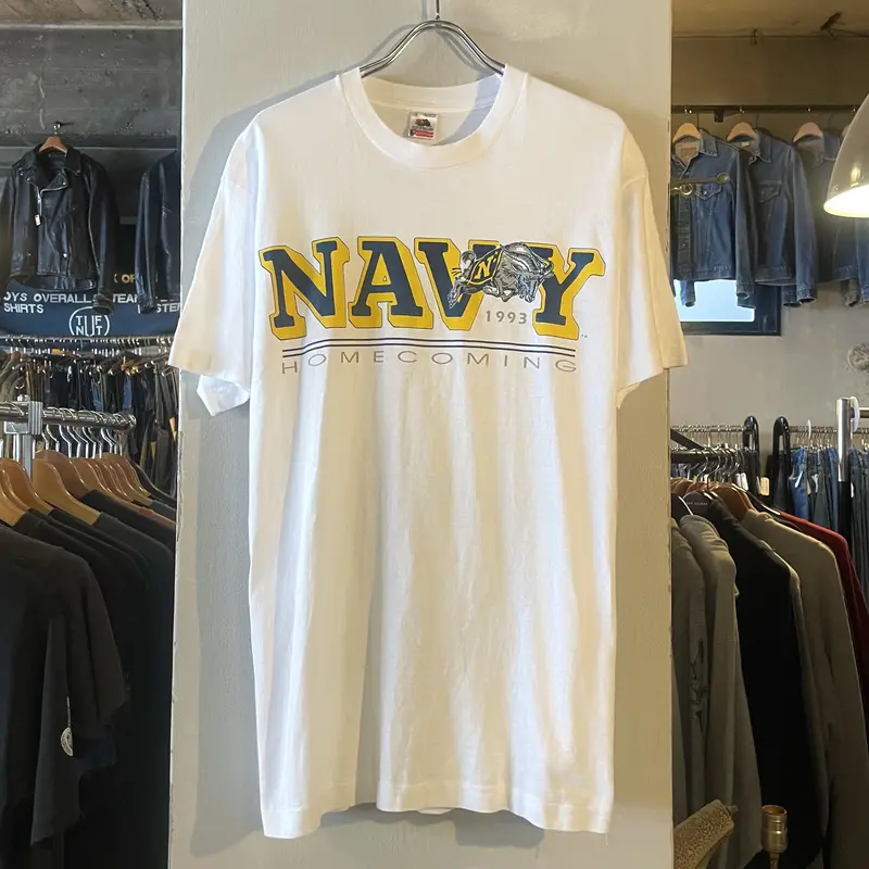 ヴィンテージ US NAVY アメリカ製 ミリタリー tシャツ - 通販