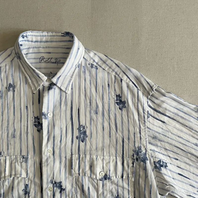 ROLL UP 水彩 STRIPE SHIRT PC-016-2216 / Porter Cl...
