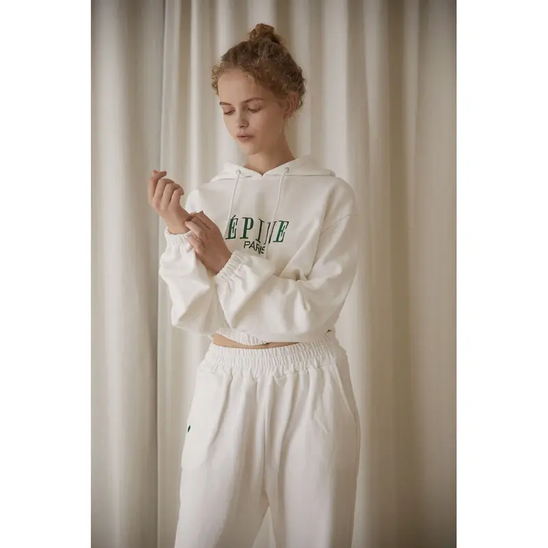 ÉPINE PARIS jersey set up white×green | épine