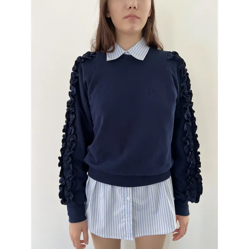 é fluffy sweat navy | épine
