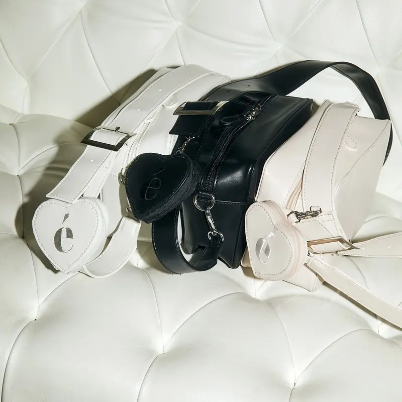 é Heart pouch shoulder strap bag （3color） | épine