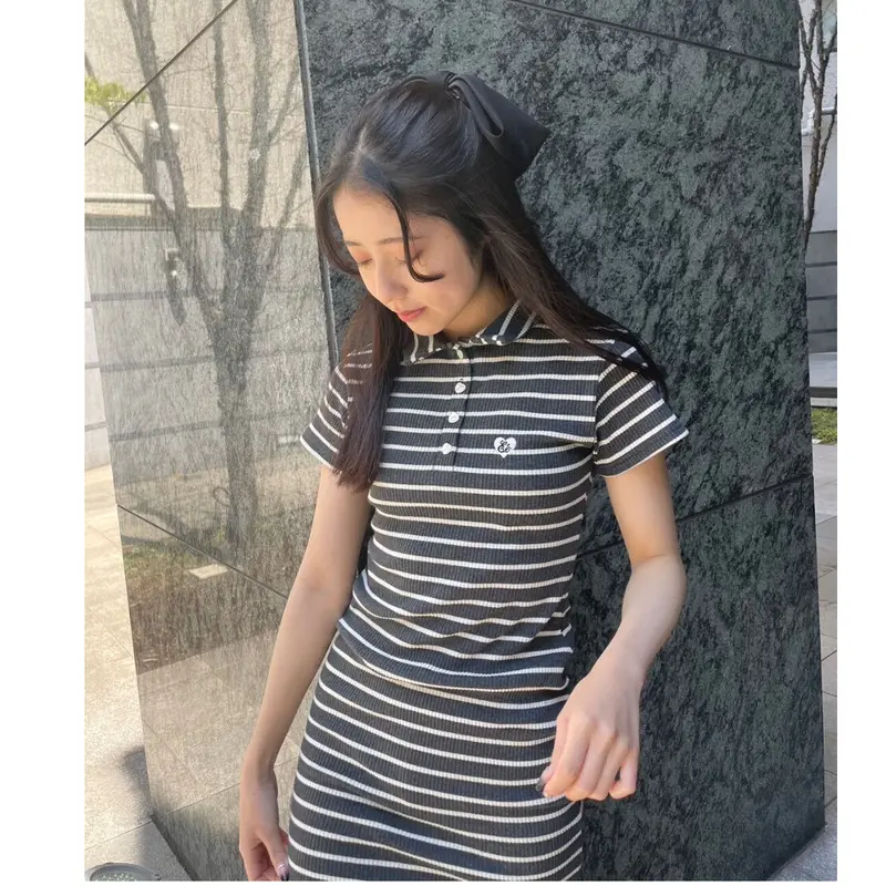 Eé ♡ polo onepiece (2color) | épine