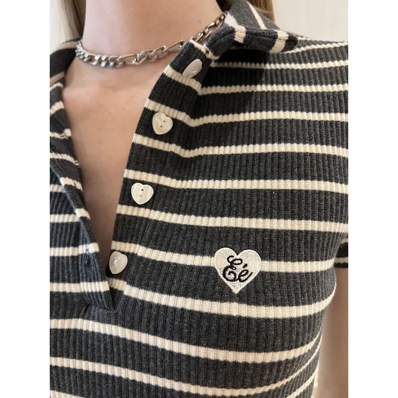 Eé ♡ polo onepiece (2color) | épine