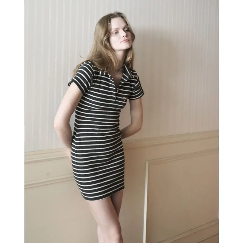 Eé ♡ polo onepiece (2color) | épine