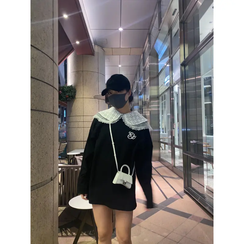 人気色 Eé embroidery big long tee エピヌ ロンT | www.modusfm.it