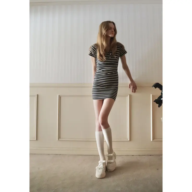 Eé ♡ polo onepiece (2color) | épine