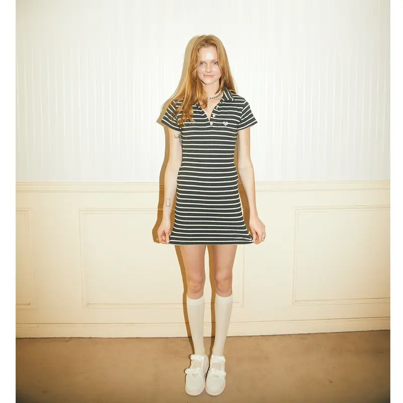 Eé ♡ polo onepiece (2color) | épine