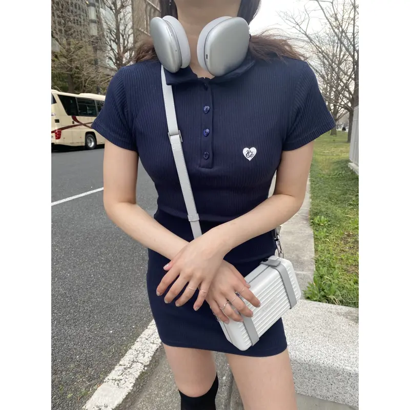 Eé ♡ polo onepiece (2color) | épine