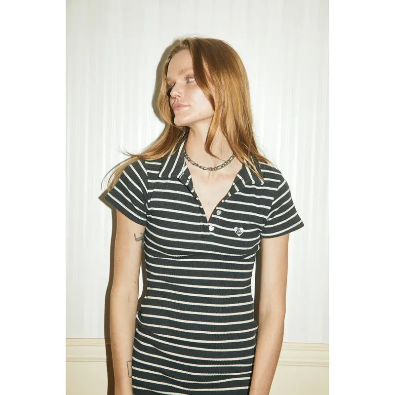 Eé ♡ polo onepiece (2color) | épine