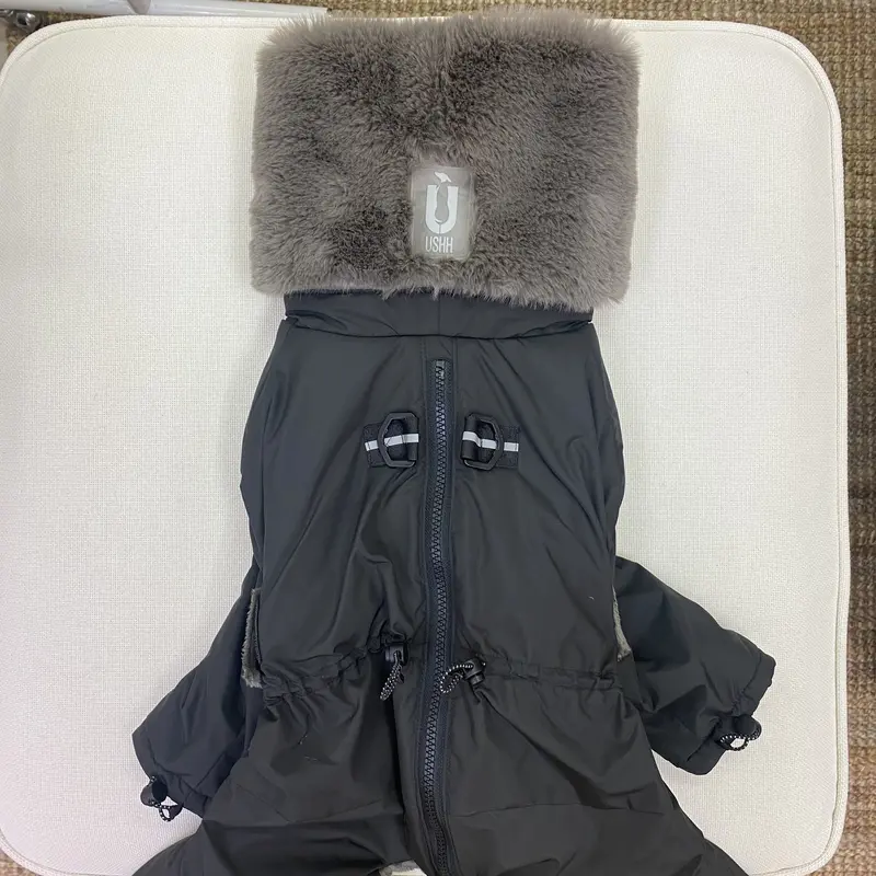 USHH エコファースノースーツ USHH アシュー エコファー スノースーツ イタグレ