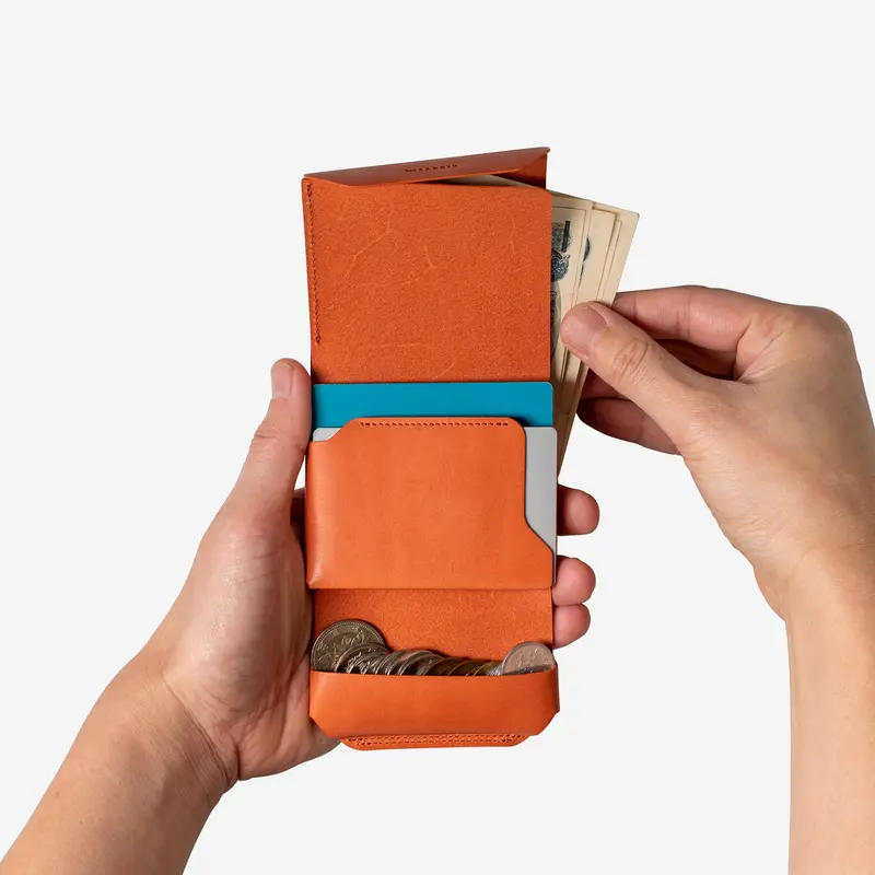 ミニマム＋αの財布 METRO / FABRIK TURQUOISE | fabrik