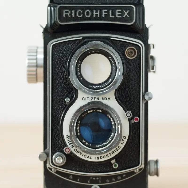 Ricohflex New Dia 二眼レフ 6x6 フィルムカメラ #20720 |