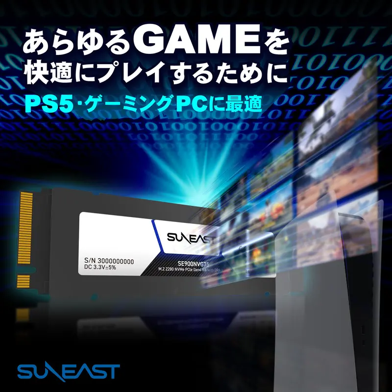 低価最安値 SE900NVG75-02TB SUNEAST [内蔵SSD M2 2280 NVMe 3D TLC