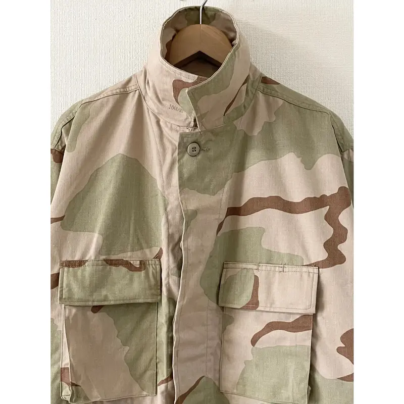 DEAD STOCK US ARMY 3カラーデザートカモ BDU JKT デッドストック |...