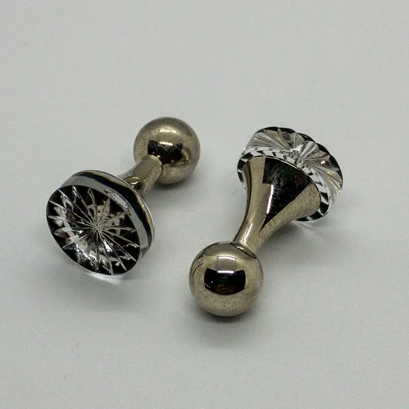 堀口切子]江戸切子カフリンクス（カフス） | フィボナッチ紳士洋品店