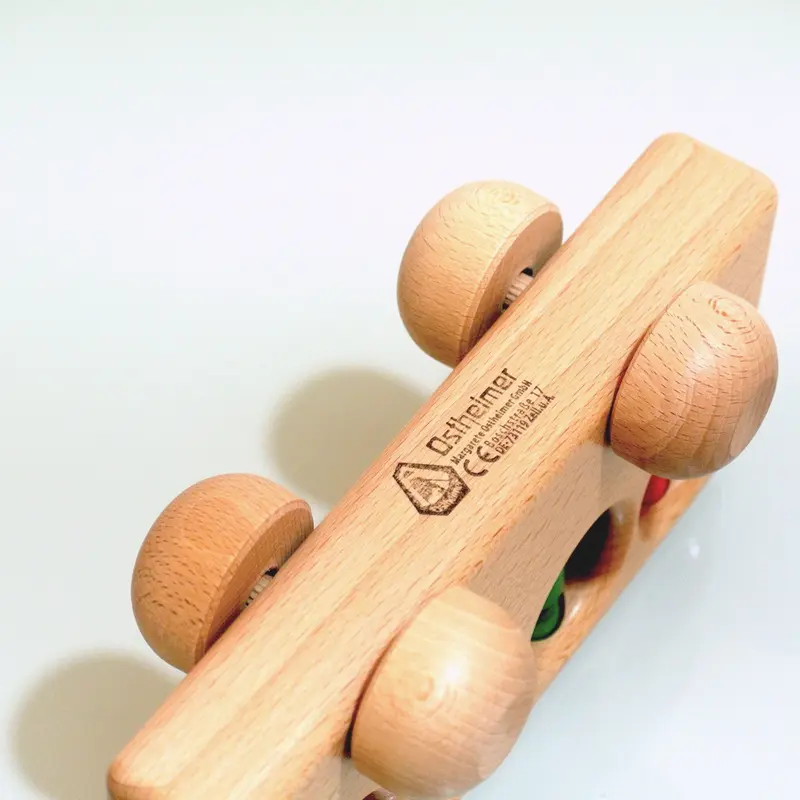 ケラー社 消防車 はしご社 木のおもちゃ