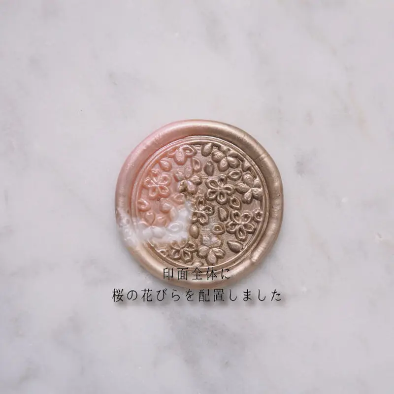 STAMP】525:SAKURA【スタンプヘッド】 | シーリングワックス専門店 FooRow