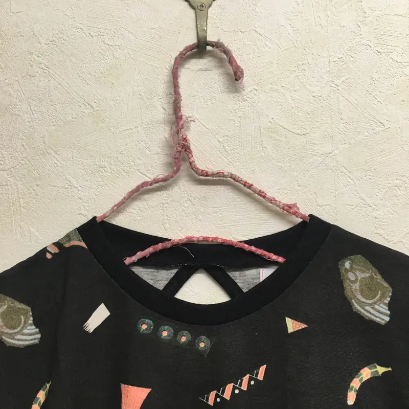 bedsidedrama × frankygrow エニーピースキッズＴシャツ(BLACK) ...