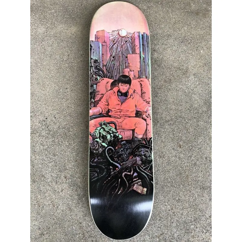 JEREMY KLEIN HOOK UPS SKATE DECK AKIRA HAND SCR...