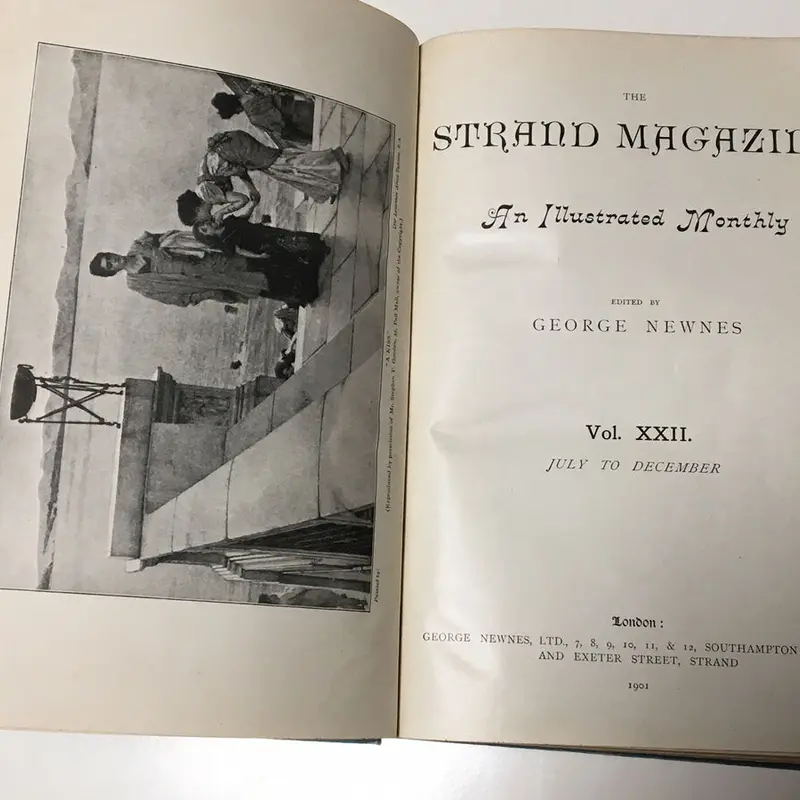1901年 シャーロック ホームズ 原書 ストランドマガジン コナンドイル