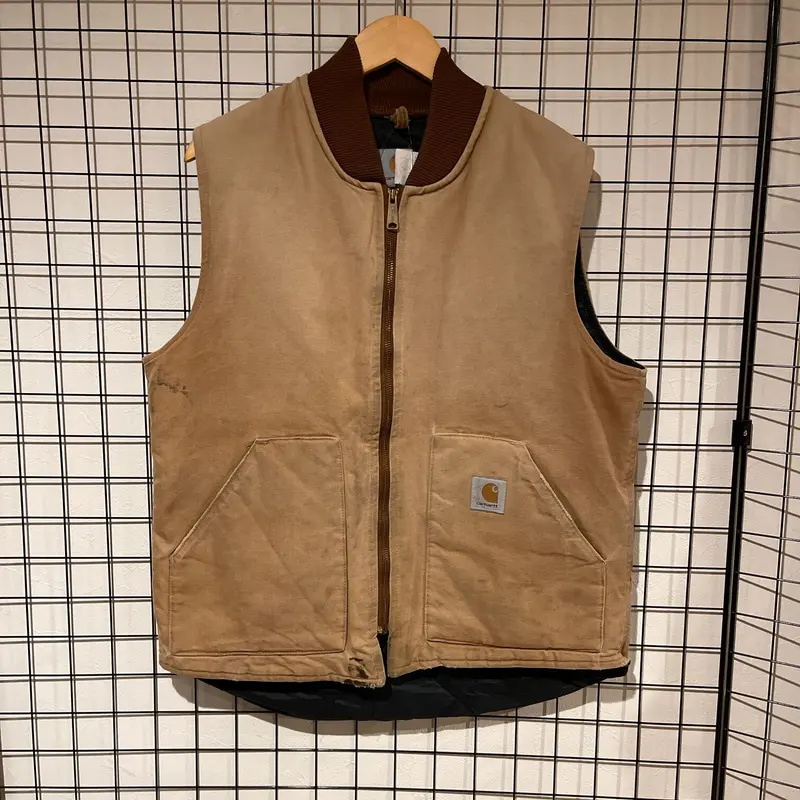 限定品お得 ✩ carhartt カーハート ダックベスト ✩.*˚USA製 ブラック