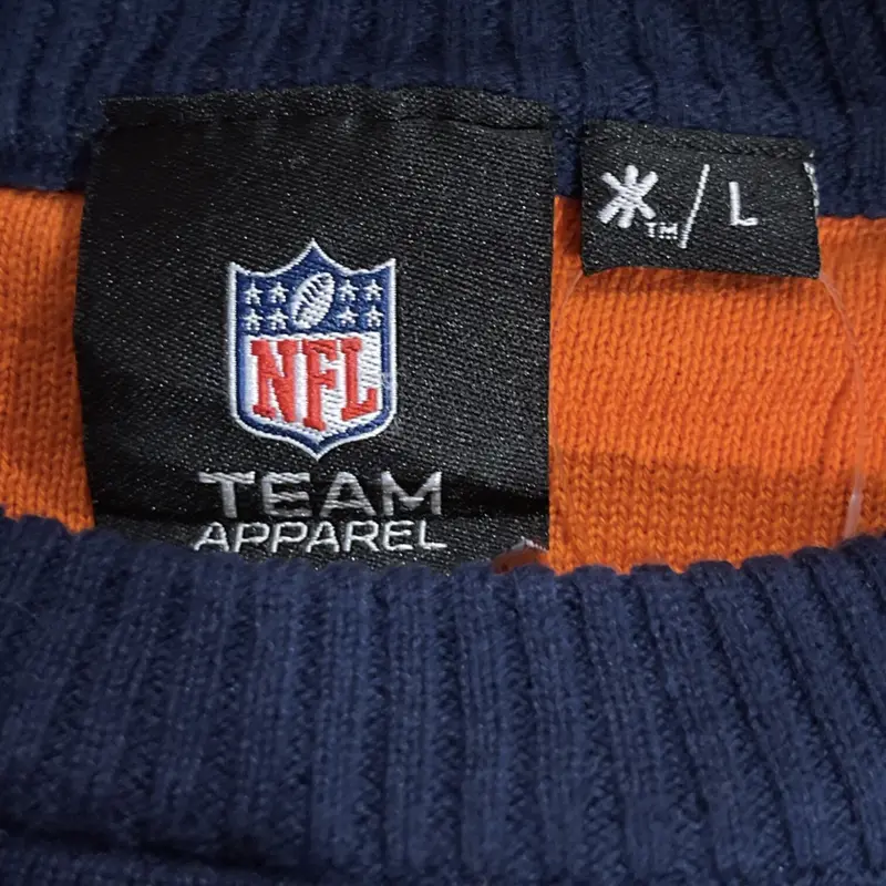 NFL TEAM APPAREL シカゴ・ベアーズ 総柄ニットセーター | 古着屋Quest