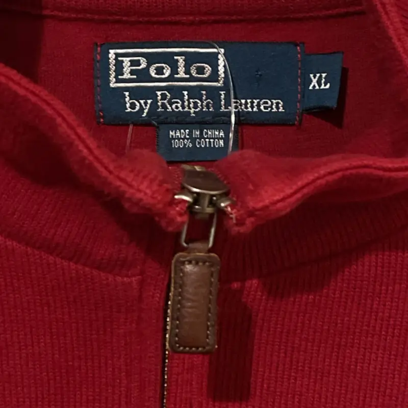 POLO by Ralph Lauren ハーフジップ スウェット | 古着屋Quest