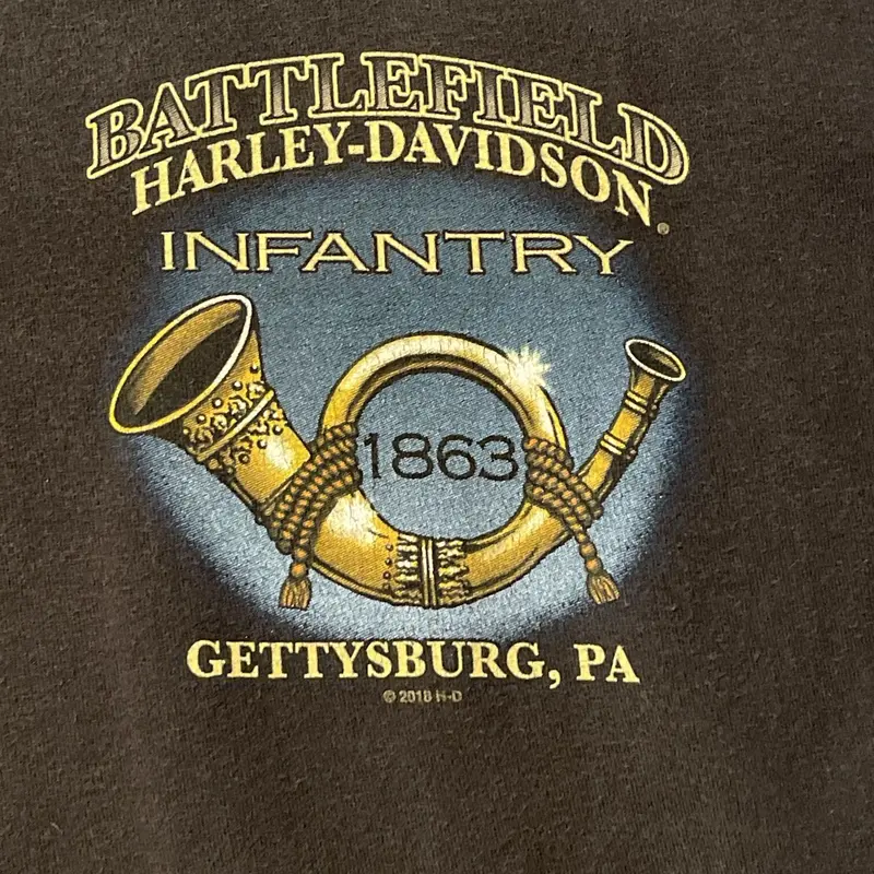 HARLEY-DAVIDSON ハーレーダビッドソン 両面プリント 半袖Tシャツ A754