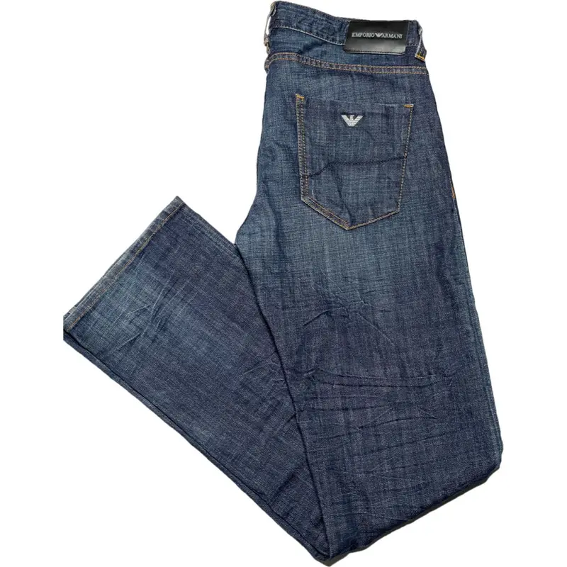 MADE IN USA製 EMPORIO ARMANI HANDMADEデニムパンツ インディ...