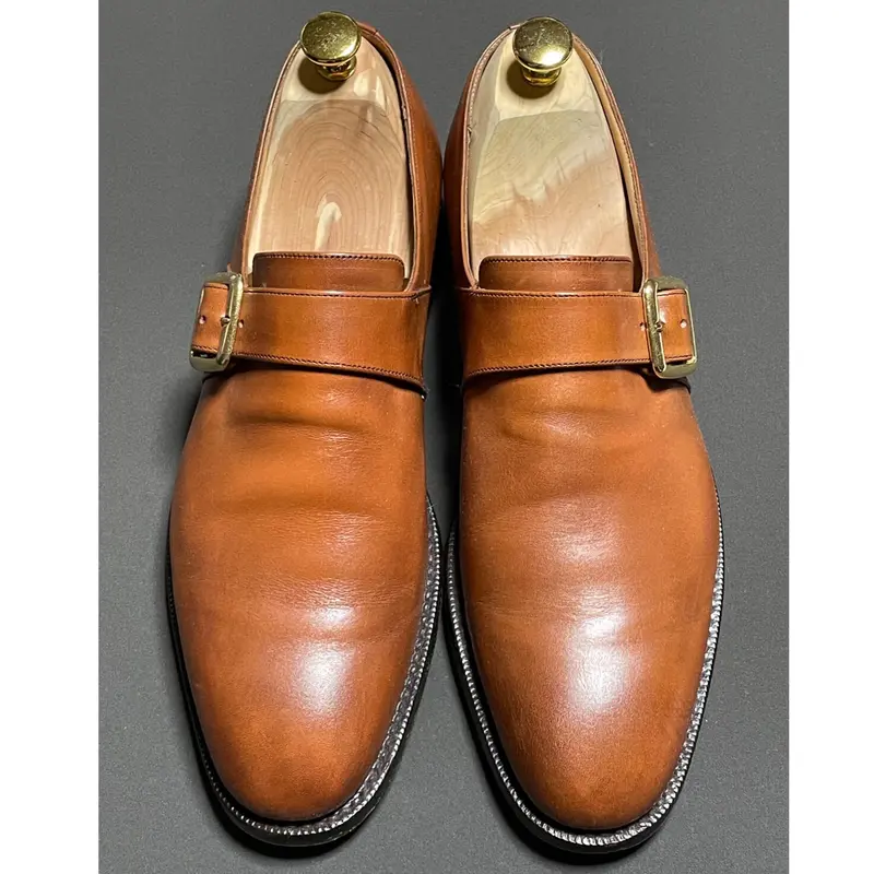 MADE IN ENGLAND製 Church's WESTBURY ラスト173 モンクスト...