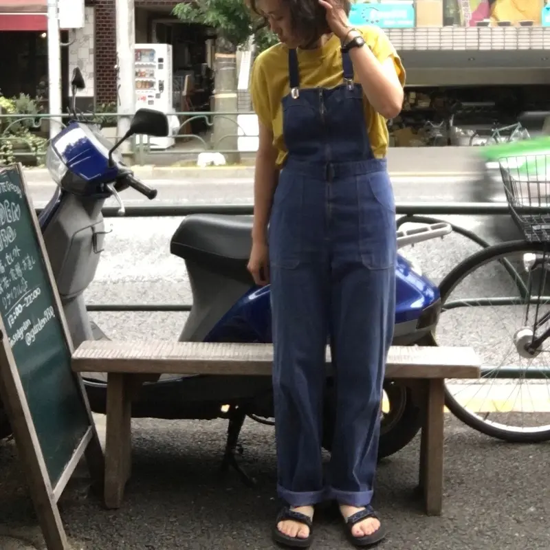 USED] vintage EURO フロントチャックオーバーオール | garden730