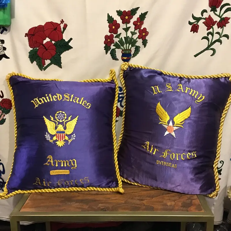 VINTAGE] US ARMY スーベニアクッションカバー | garden730