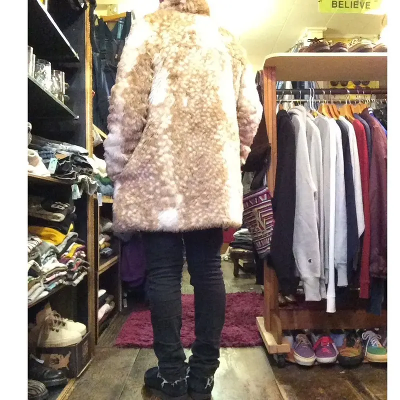 miumiu バンビ フェイクファーコート