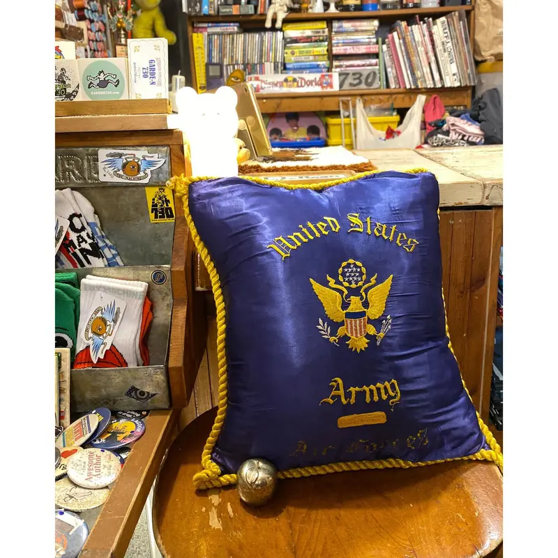 VINTAGE] US ARMY スーベニアクッションカバー | garden730