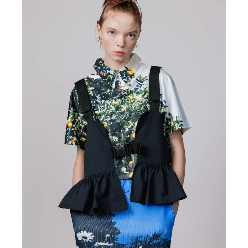 NONTOKYO / FRILL FIELD VEST | glitter ONLINE S...