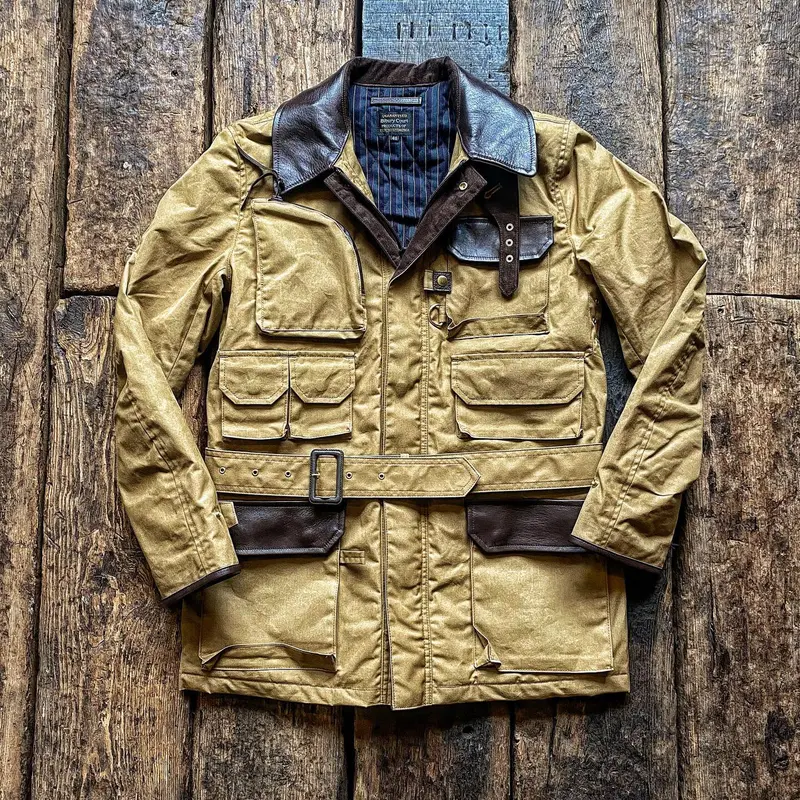 BiburyCourt / Waxedcotton fieldjacket | GOLDRUS...
