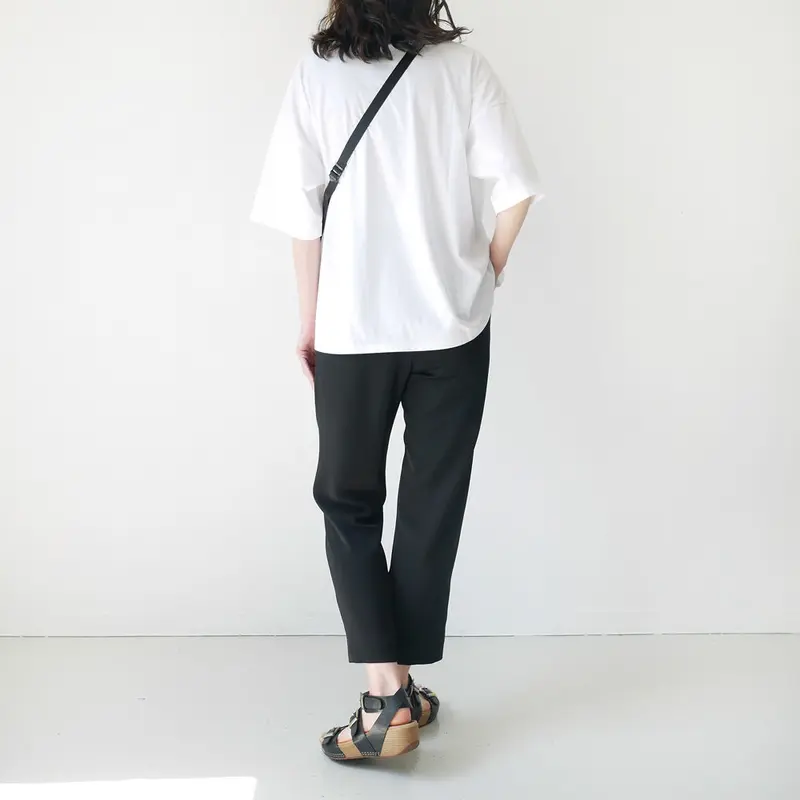 SACRA｜サクラ｜COMPACT FINE COTTON TOPS｜ファインコットン Tシャ...