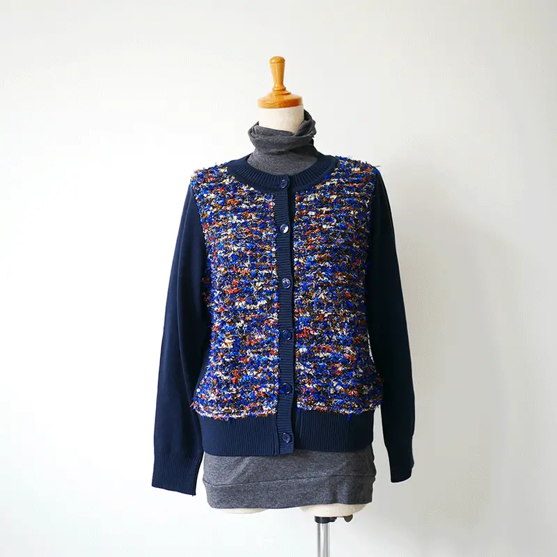 COOHEM| コーヘン | WOMEN_VIMAR TWEED CARDIGANN|ツイード...