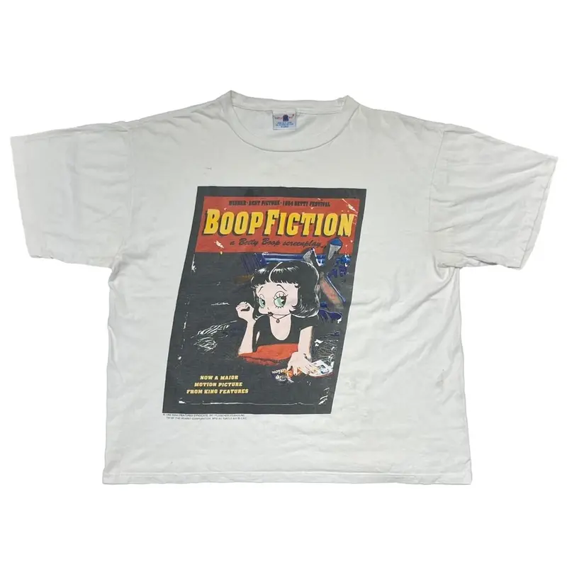 卸直営店(お得な特別割引価格) BETTY BOOP PULP FICTION XL Tee