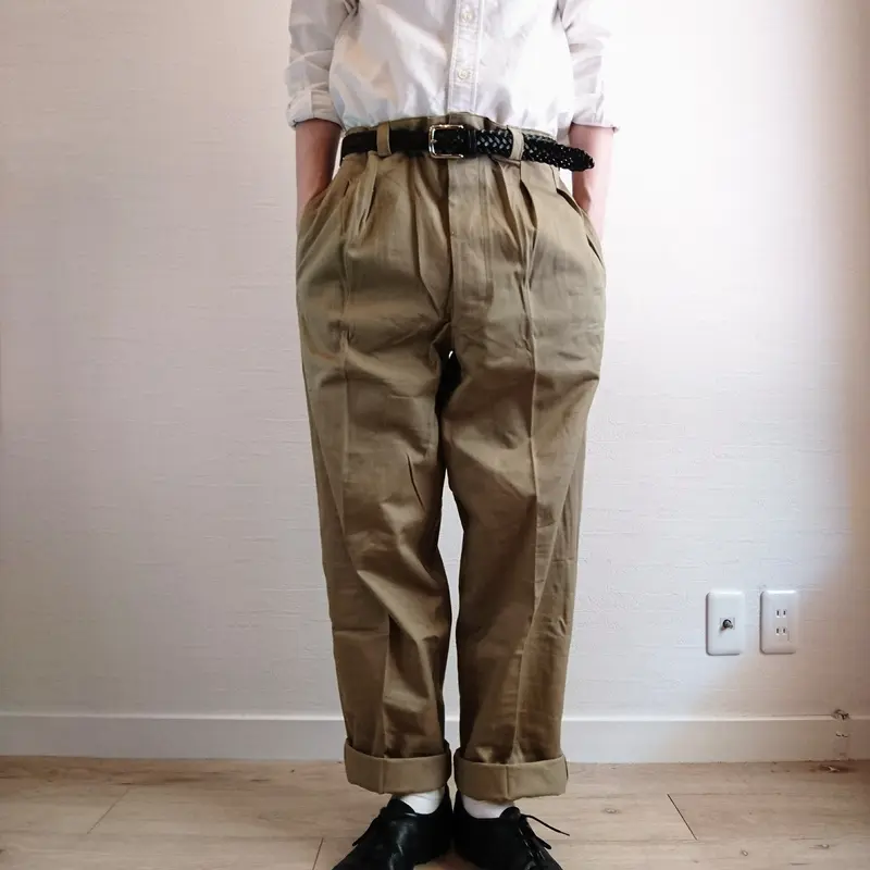 French Army M-52 Chino Pants Late Model DeadSt...