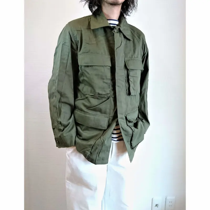 US.Army BDU Jacket OLIVE DeadStock】アメリカ軍 BDU