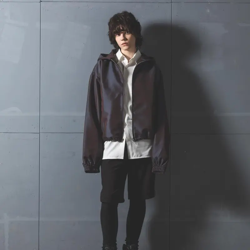 新品】 harapeco”e”Foodie Jacket [Purple_Blue L] ブルゾン - nsys.org.in