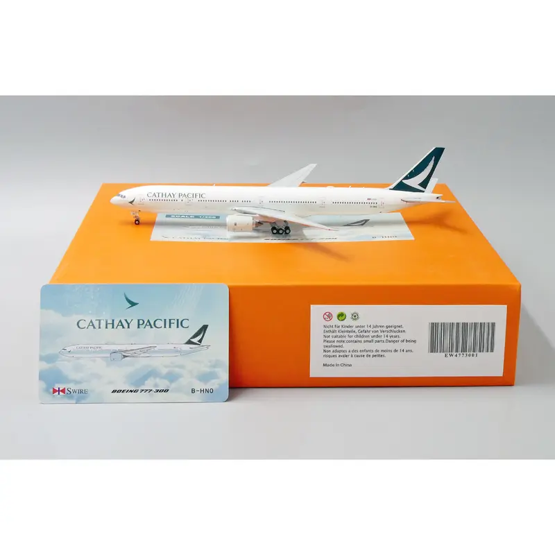 1/400 B777-300 キャセイパシフィック機体ロゴミス話題機 B-HNO | ひこ