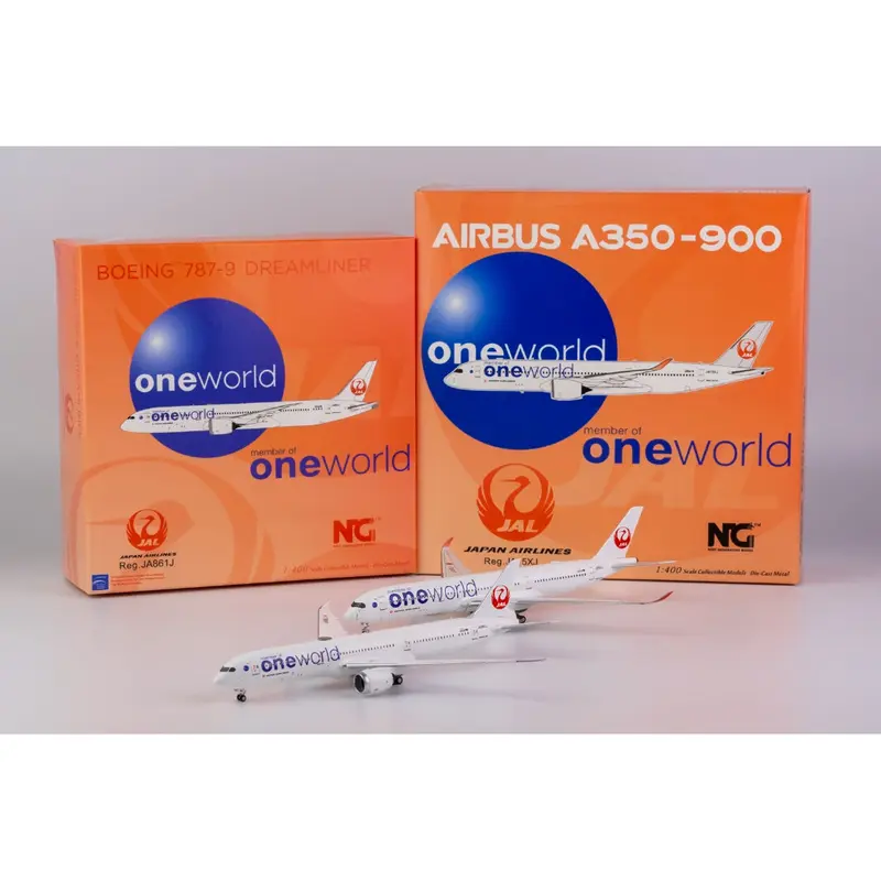 非売品・新商品情報】1/400 787-9 JAL [ワンワールド塗装機] JA...