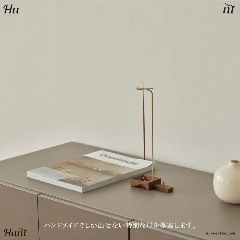 woothic studio Incense holder お香立て ハンドメイド | Hun...