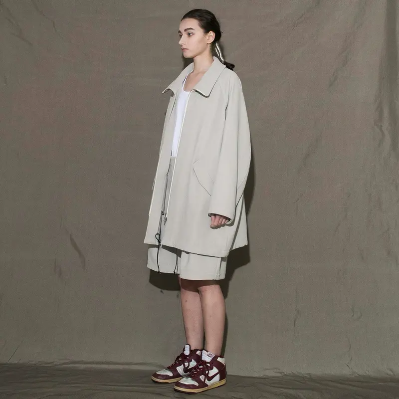 my beautiful landlet ACTIVE CORDUROY HALF COAT