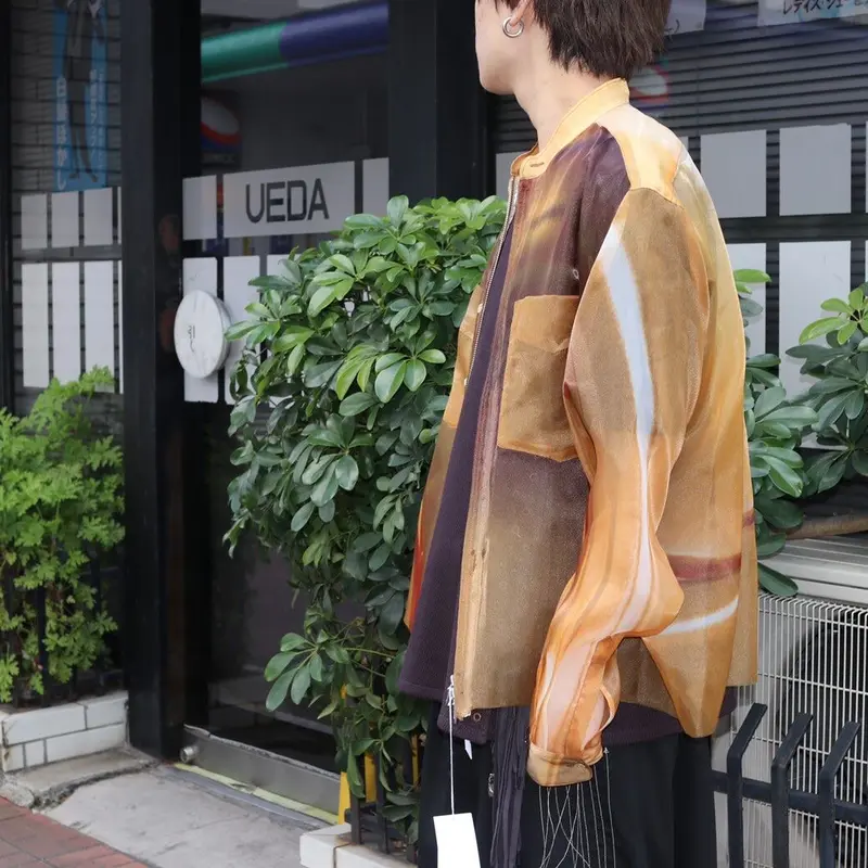 MASU ZIP-UP GLASS SHIRTS | IAAAM Online Store