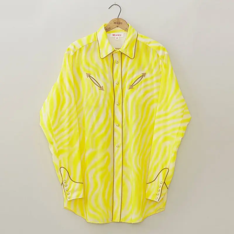 MASU】SEE THROUGH WESTERN SHIRTS | michiemee.ca