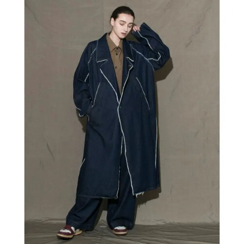 my beautiful landlet DENIM LONG COAT (INDIGO...