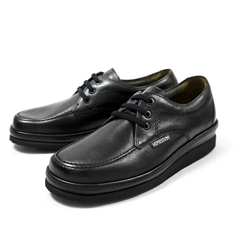 MEPHISTO メフィスト BASCHA バッシャ Black ブラック 黒 ラウンドトゥ